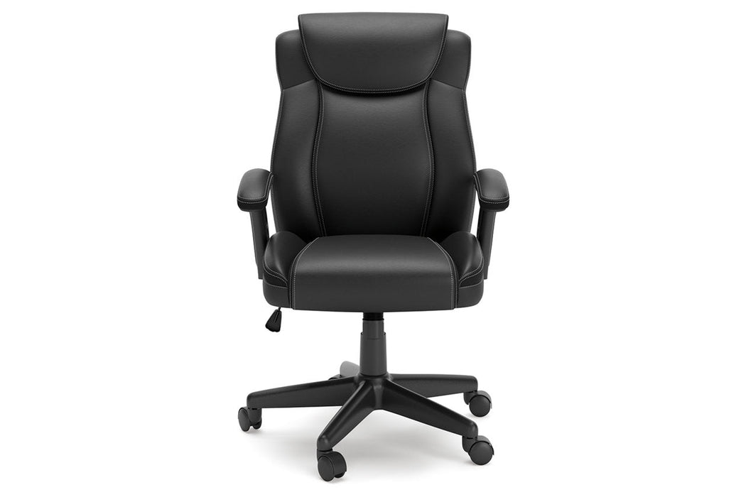 Corbindale Black Home Office Chair - H220-06A - Vega Furniture