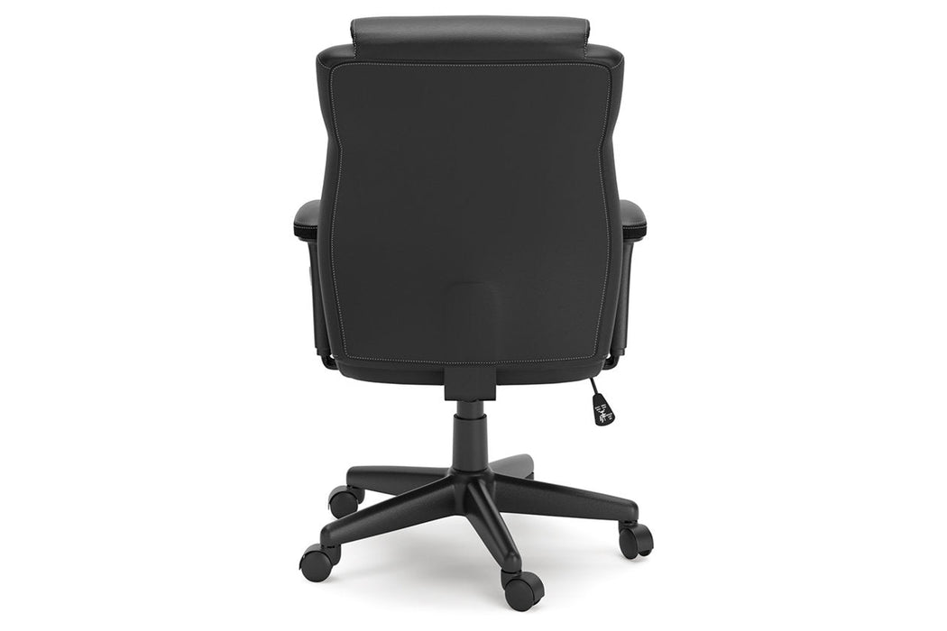 Corbindale Black Home Office Chair - H220-06A - Vega Furniture