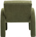 Corduroy Fabric Accent Chair Green - 413Green - Vega Furniture