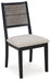 Corloda Black/Gray Dining Table and 4 Chairs (Set of 5) - D426-225 - Vega Furniture