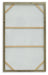 Cormette Blue/White/Gold Finish Wall Art - A8000388 - Vega Furniture