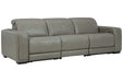 Correze Gray 3-Piece Power Reclining Sofa - SET | U9420246 | U9420258 | U9420262 - Vega Furniture