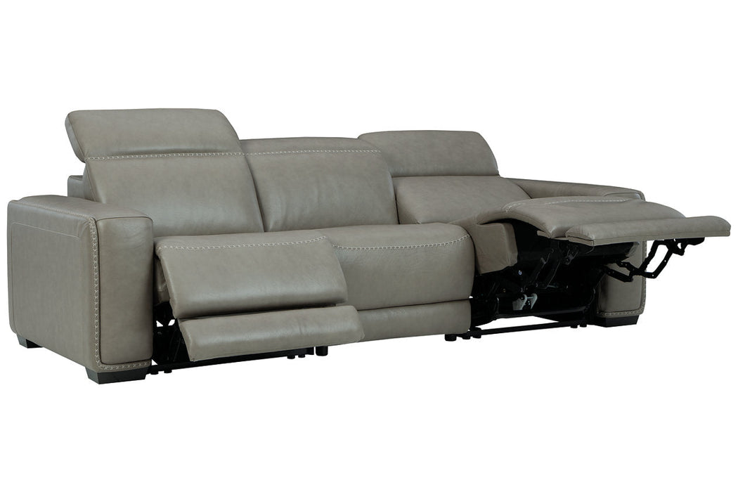 Correze Gray 3-Piece Power Reclining Sofa - SET | U9420246 | U9420258 | U9420262 - Vega Furniture