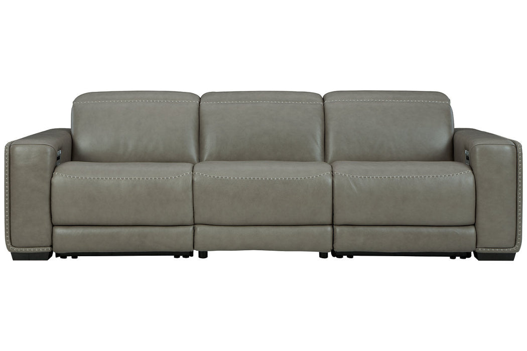 Correze Gray 3-Piece Power Reclining Sofa - SET | U9420246 | U9420258 | U9420262 - Vega Furniture