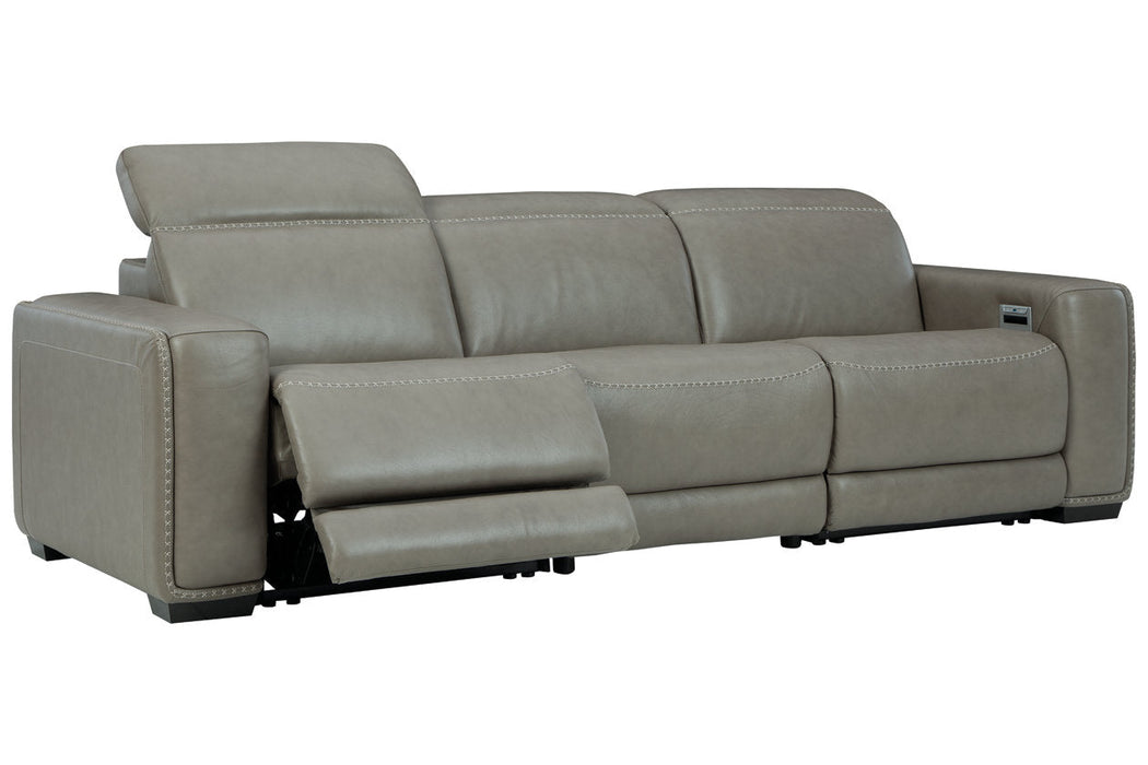 Correze Gray 3-Piece Power Reclining Sofa - SET | U9420246 | U9420258 | U9420262 - Vega Furniture