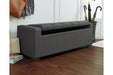 Cortwell Gray Storage Bench - A3000224 - Vega Furniture