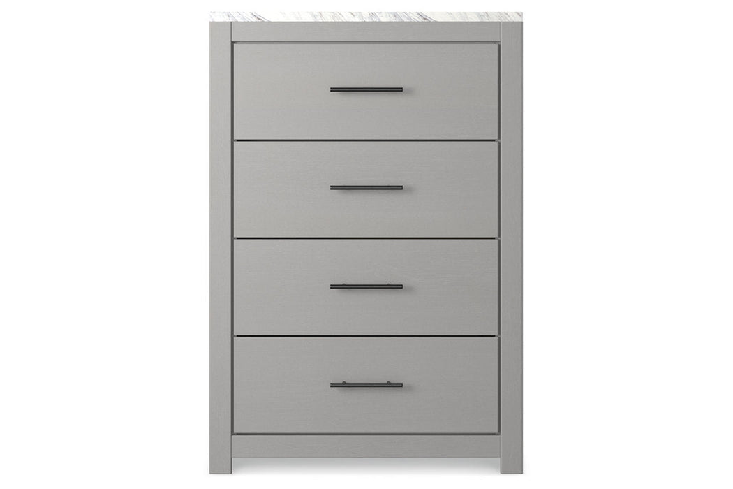 Cottonburg Light Gray/White Chest of Drawers - B1192-44 - Vega Furniture