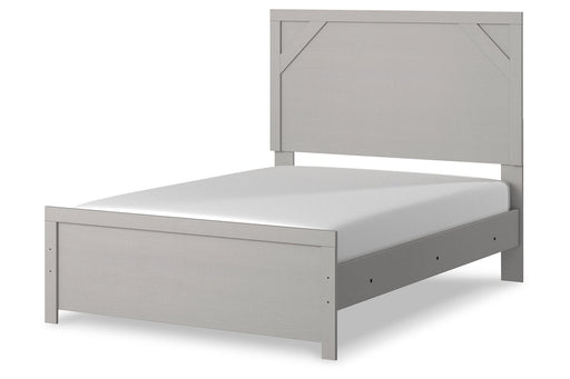 Cottonburg Light Gray/White Full Panel Bed - SET | B1192-55 | B1192-86 - Vega Furniture
