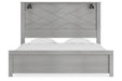 Cottonburg Light Gray/White King Panel Bed - SET | B1192-56 | B1192-58 | B1192-99 - Vega Furniture