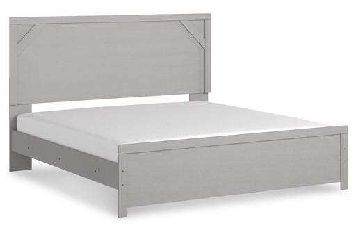 Cottonburg Light Gray/White King Panel Bed - SET | B1192-72 | B1192-97 - Vega Furniture