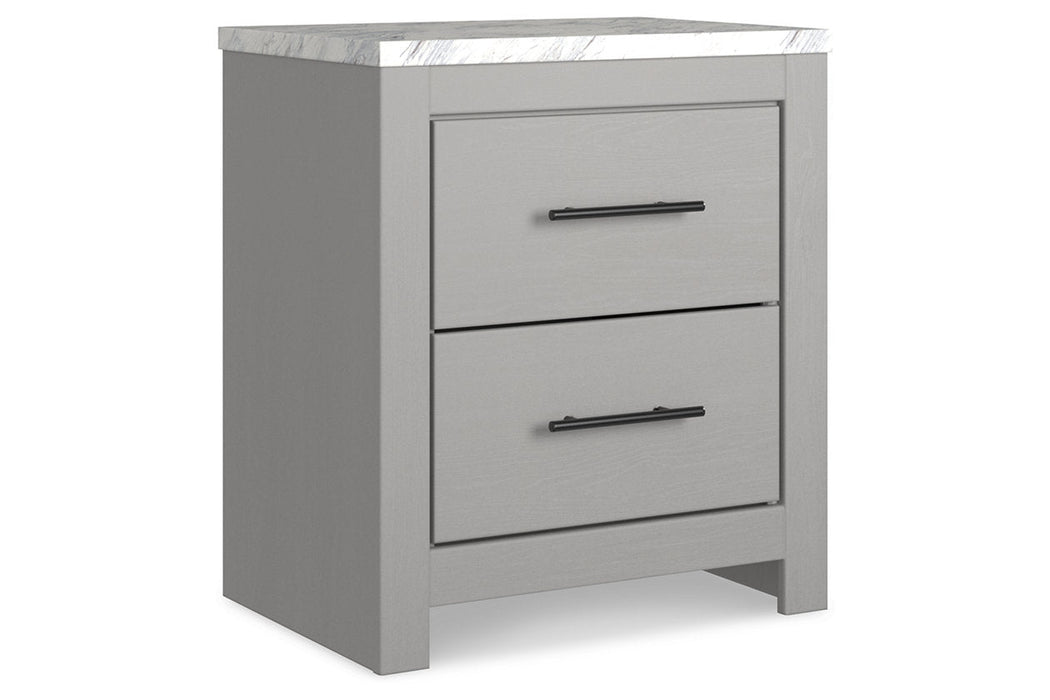 Cottonburg Light Gray/White Nightstand - B1192-92 - Vega Furniture