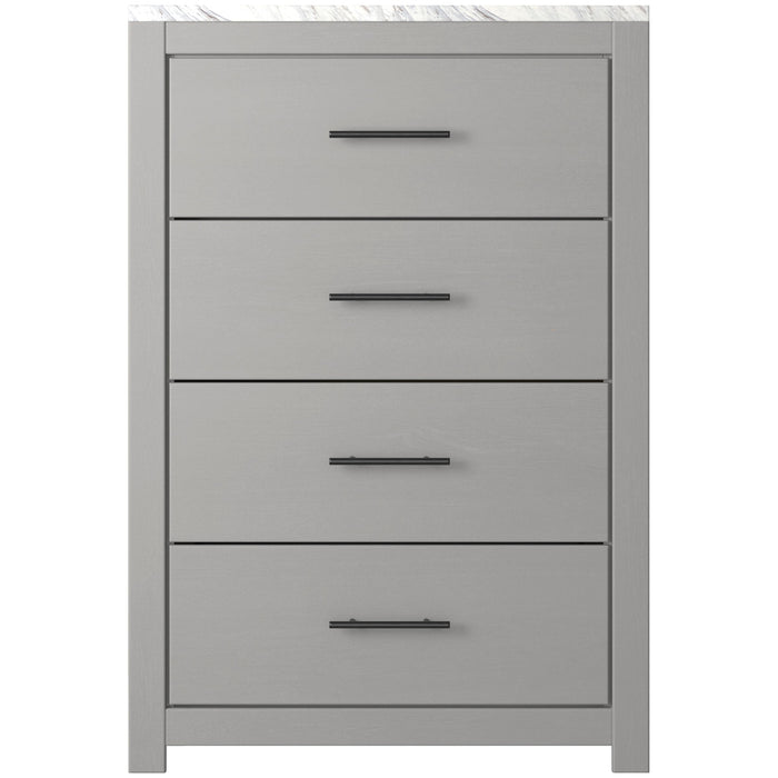 Cottonburg Light Gray/White Panel Bedroom Set - SET | B1192-71 | B1192-96 | B1192-31 | B1192-92 - Vega Furniture