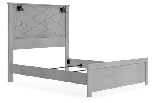 Cottonburg Light Gray/White Queen Panel Bed - SET | B1192-54 | B1192-57 | B1192-98 - Vega Furniture