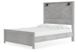 Cottonburg Light Gray/White Queen Panel Bed - SET | B1192-54 | B1192-57 | B1192-98 - Vega Furniture