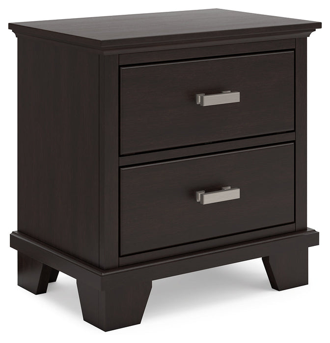 Covetown Dark Brown Nightstand - B441-92 - Vega Furniture