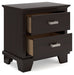 Covetown Dark Brown Nightstand - B441-92 - Vega Furniture