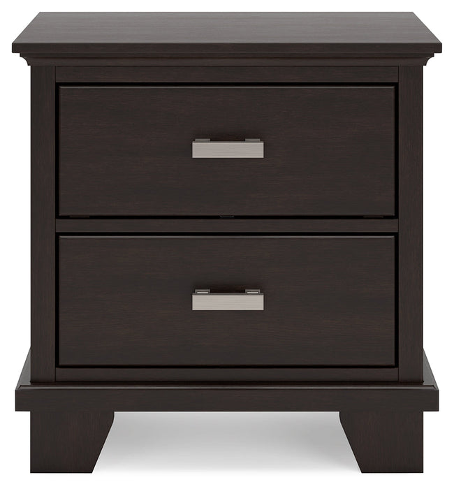 Covetown Dark Brown Nightstand - B441-92 - Vega Furniture