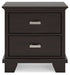 Covetown Dark Brown Nightstand - B441-92 - Vega Furniture