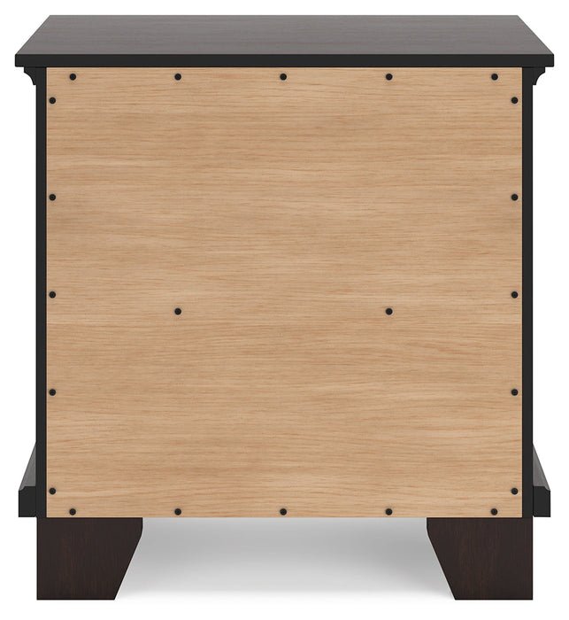 Covetown Dark Brown Nightstand - B441-92 - Vega Furniture