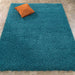 Cozy Solid Turquoise Shaggy Area Rug - 8X10 - SHG2766- 8X10 - Vega Furniture