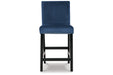 Cranderlyn Blue/White 5-Piece Counter Height Set - D163-223 - Vega Furniture
