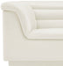 Cream Cascade Velvet Fabric Chair - 192Cream-C - Vega Furniture