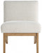 Cream Chapman Boucle Fabric Accent Chair - 460Natural - Vega Furniture