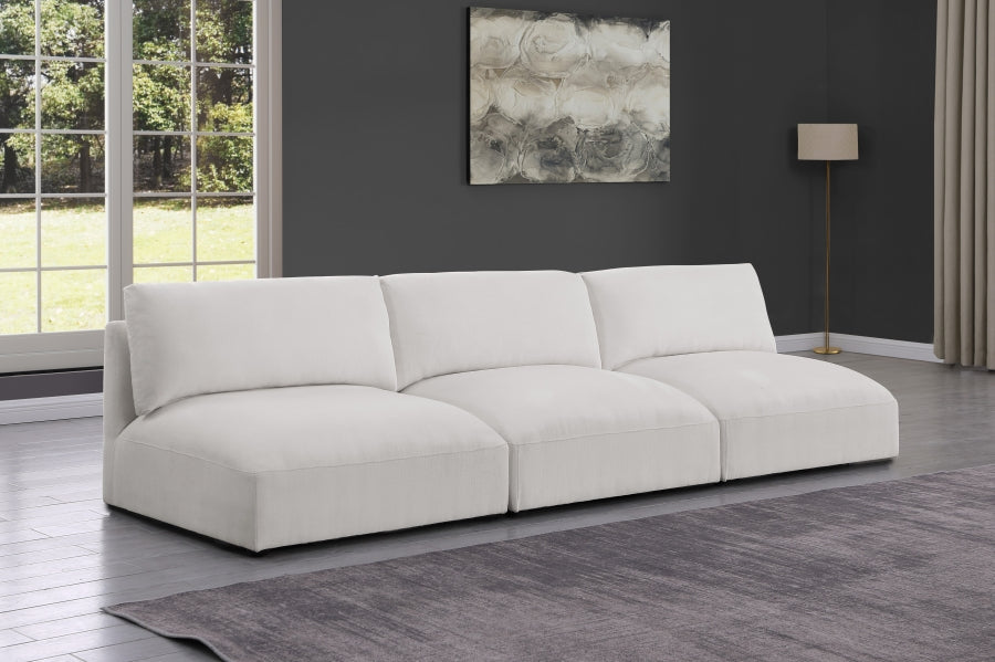 Cream Ease Fabric Modular Sofa - 696Cream-S114A - Vega Furniture