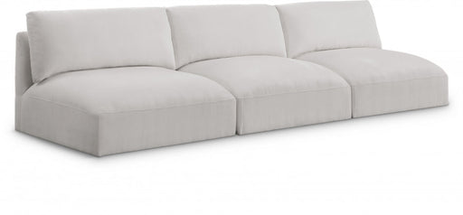 Cream Ease Fabric Modular Sofa - 696Cream-S114A - Vega Furniture