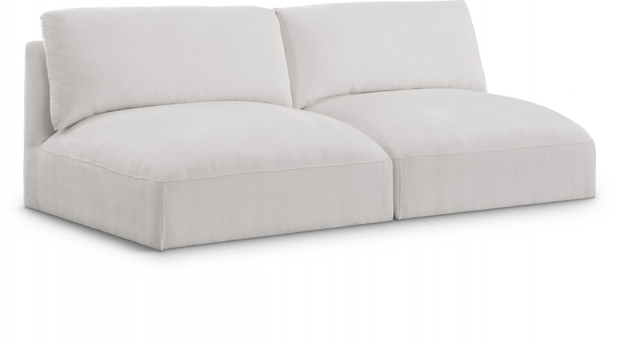 Cream Ease Fabric Modular Sofa - 696Cream-S76A - Vega Furniture