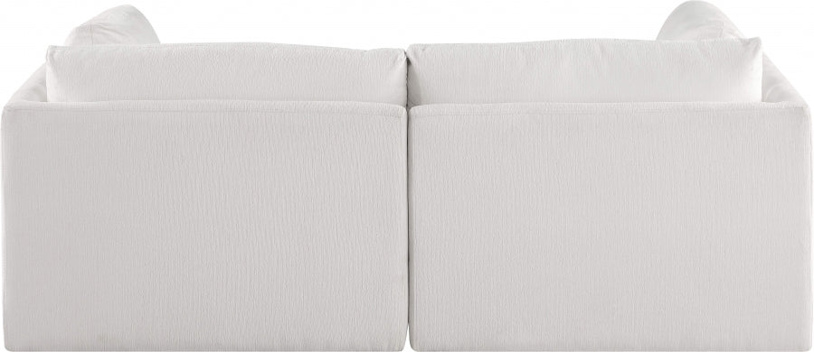 Cream Ease Fabric Modular Sofa - 696Cream-S76B - Vega Furniture