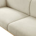 Cream Nolita Boucle Fabric Loveseat - 159Cream-L - Vega Furniture