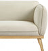 Cream Nolita Boucle Fabric Loveseat - 159Cream-L - Vega Furniture