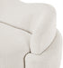 Cream Principessa Boucle Fabric Loveseat - 108Cream-L - Vega Furniture