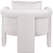 Cream Sloan Velvet Accent Chair - 424Cream - Vega Furniture