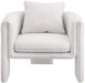 Cream Stylus Boucle Accent Chair - 425Cream - Vega Furniture