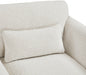 Cream Stylus Boucle Fabric Chair - 198Cream-C - Vega Furniture