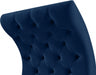 Crescent Blue Velvet Chair - 568Navy-C - Vega Furniture