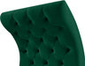 Crescent Green Velvet Chair - 568Green-C - Vega Furniture