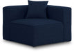 Cube Blue Modular Corner Chair - 630Navy-Corner - Vega Furniture