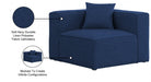 Cube Blue Modular Corner Chair - 630Navy-Corner - Vega Furniture