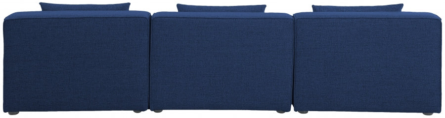 Cube Blue Modular Sofa - 630Navy-S108A - Vega Furniture