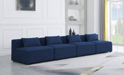 Cube Blue Modular Sofa - 630Navy-S144A - Vega Furniture