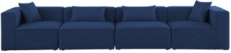 Cube Blue Modular Sofa - 630Navy-S144B - Vega Furniture