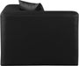 Cube Charcoal Grey Faux Leather Living Room Chair Black - 668Black-Corner - Vega Furniture