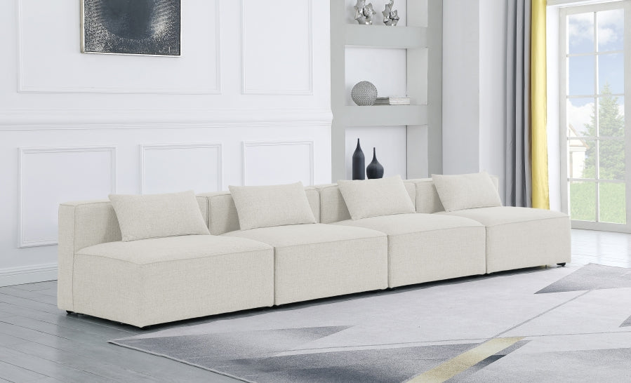 Cube Cream Modular Sofa - 630Cream-S144A - Vega Furniture