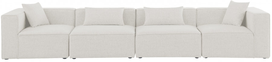 Cube Cream Modular Sofa - 630Cream-S144B - Vega Furniture