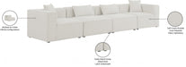 Cube Cream Modular Sofa - 630Cream-S144B - Vega Furniture