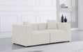 Cube Cream Modular Sofa - 630Cream-S72B - Vega Furniture