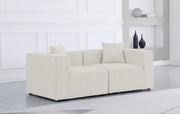 Cube Cream Modular Sofa - 630Cream-S72B - Vega Furniture